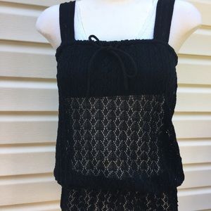 Dolce & Gabbana Sheer Knit Tank Top